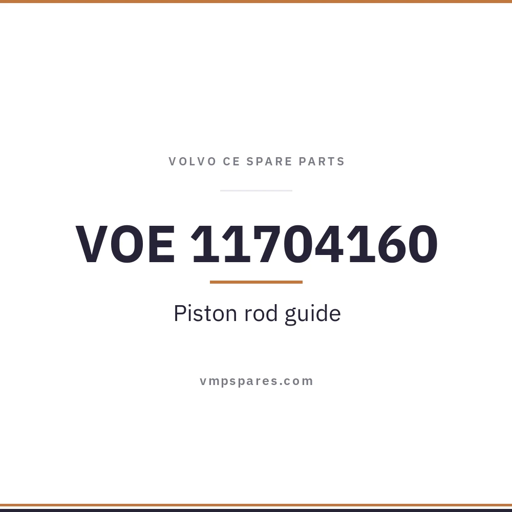 VOE 11704160 – Piston rod guide