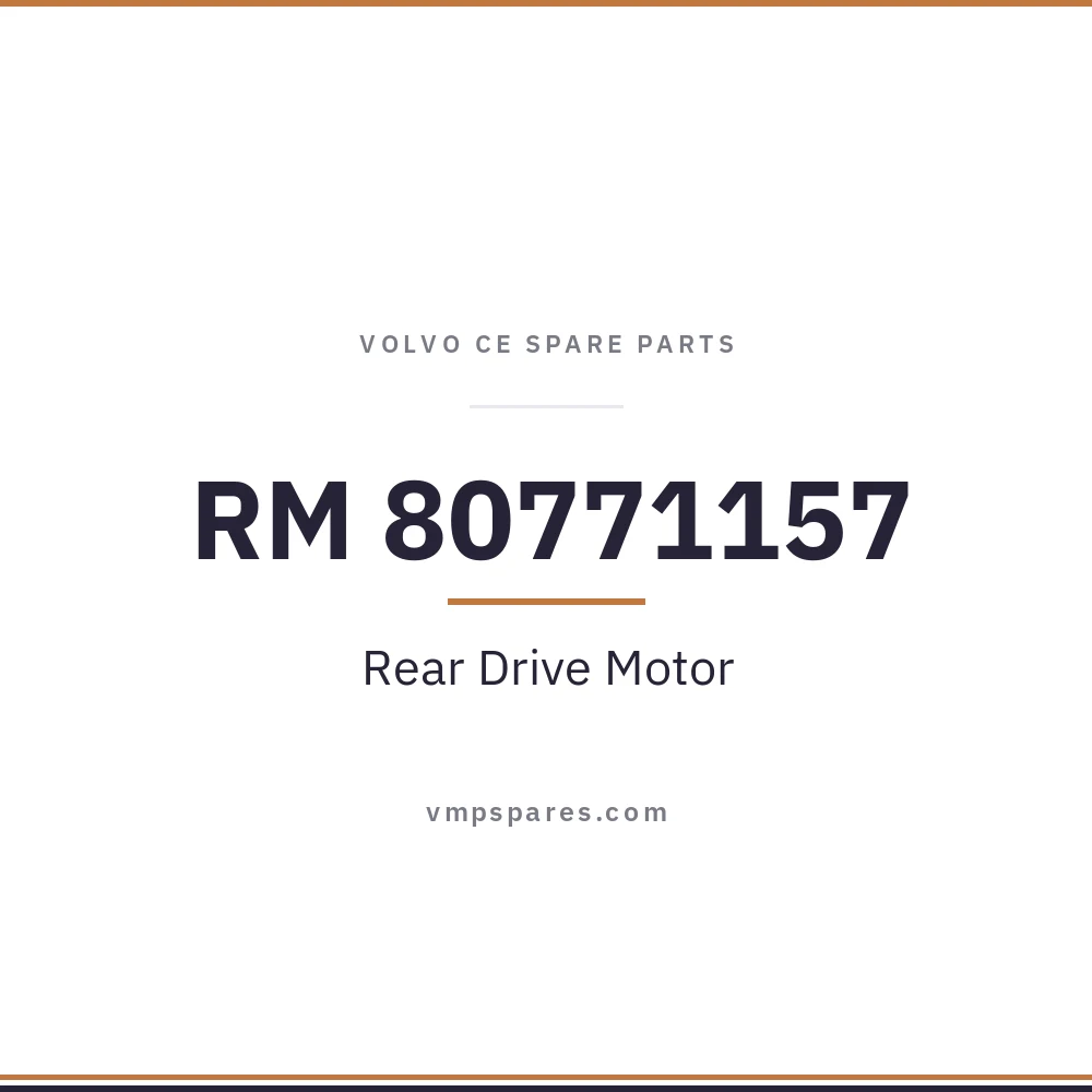 RM 80771157 – Rear Drive Motor