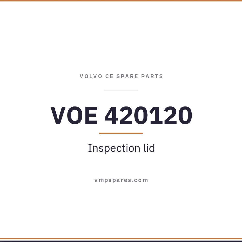 VOE 420120 – Inspection lid