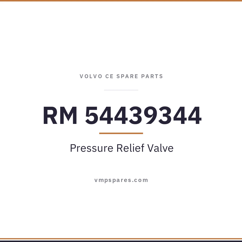 RM 54439344 – Pressure Relief Valve