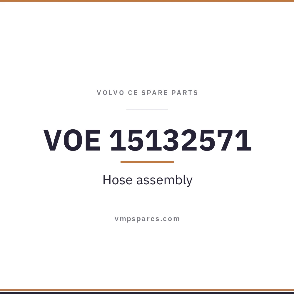 VOE 15132571 – Hose assembly