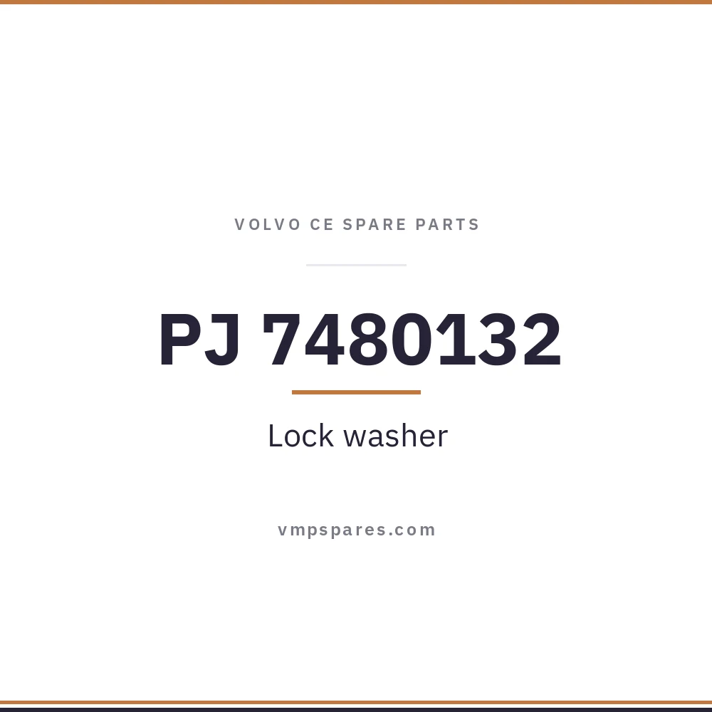 PJ 7480132 – Lock washer
