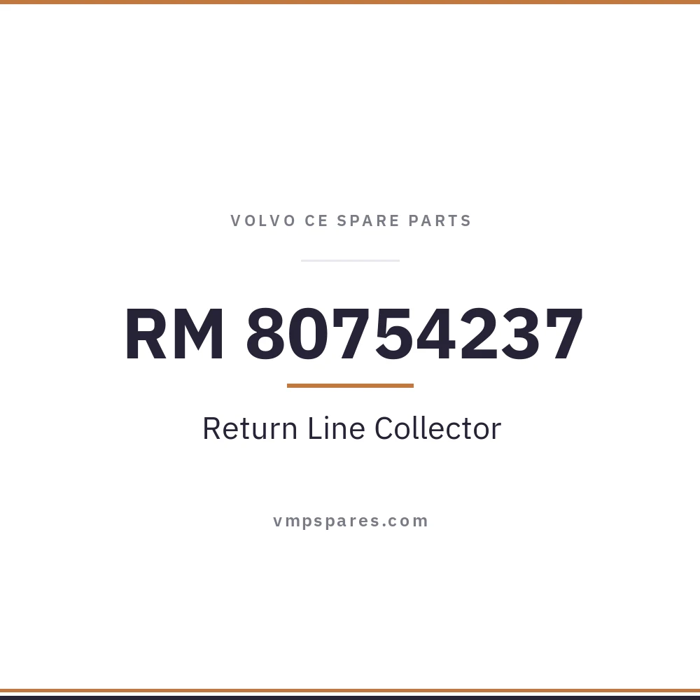 RM 80754237 – Return Line Collector