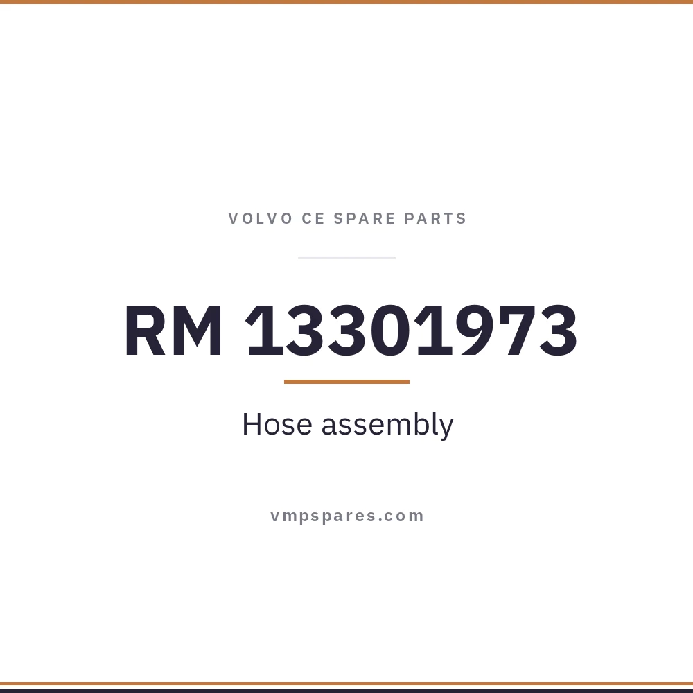 RM 13301973 – Hose assembly