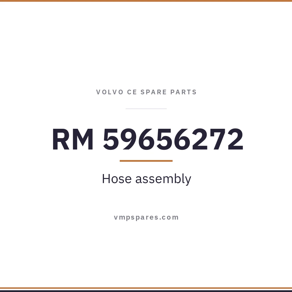 RM 59656272 – Hose assembly