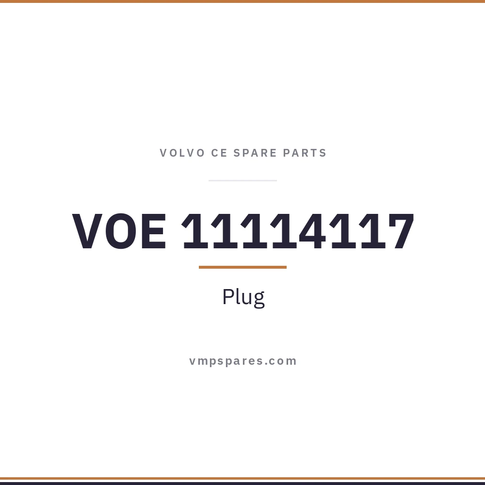 VOE 11114117 – Plug