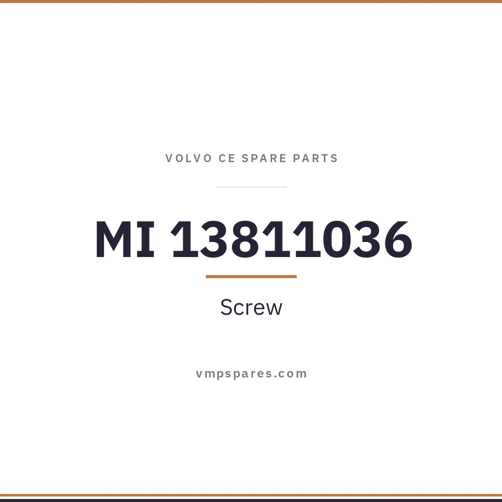 MI 13811036 – Screw