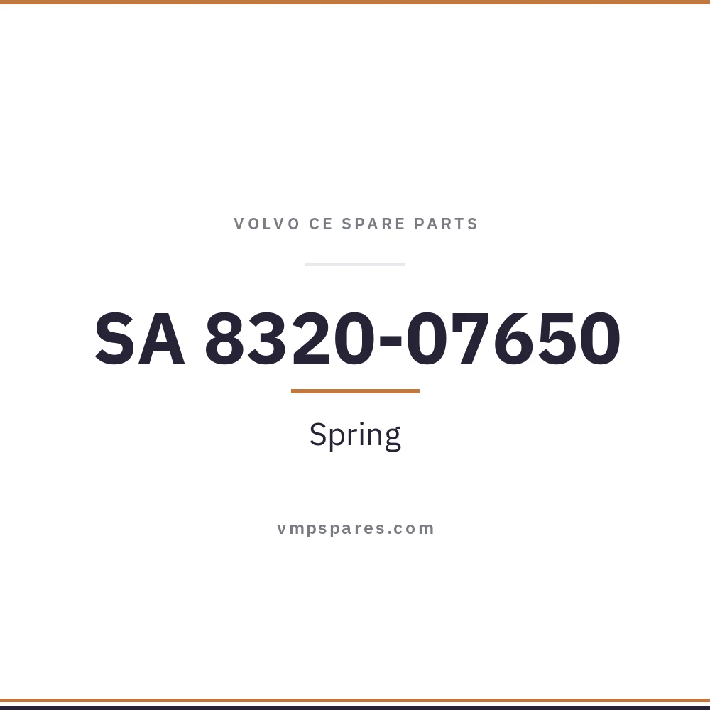 SA 8320-07650 – Spring