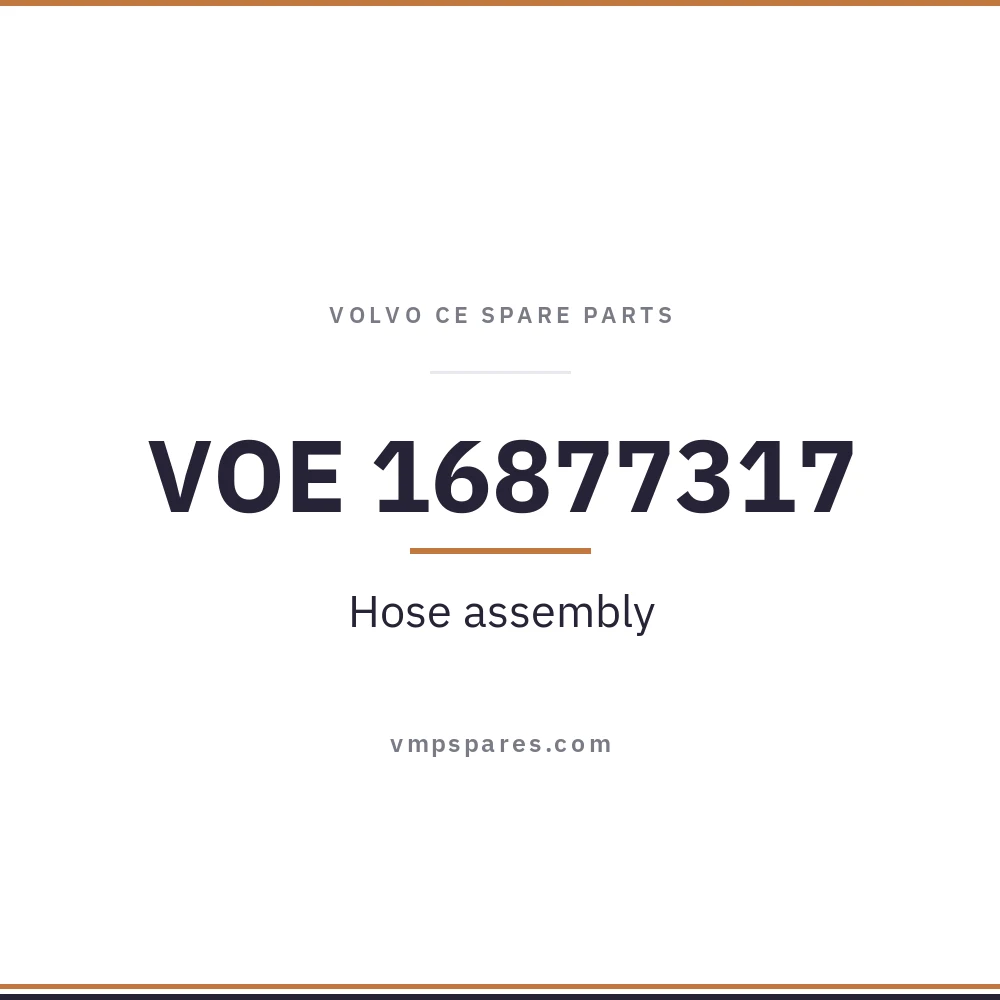 VOE 16877317 – Hose assembly