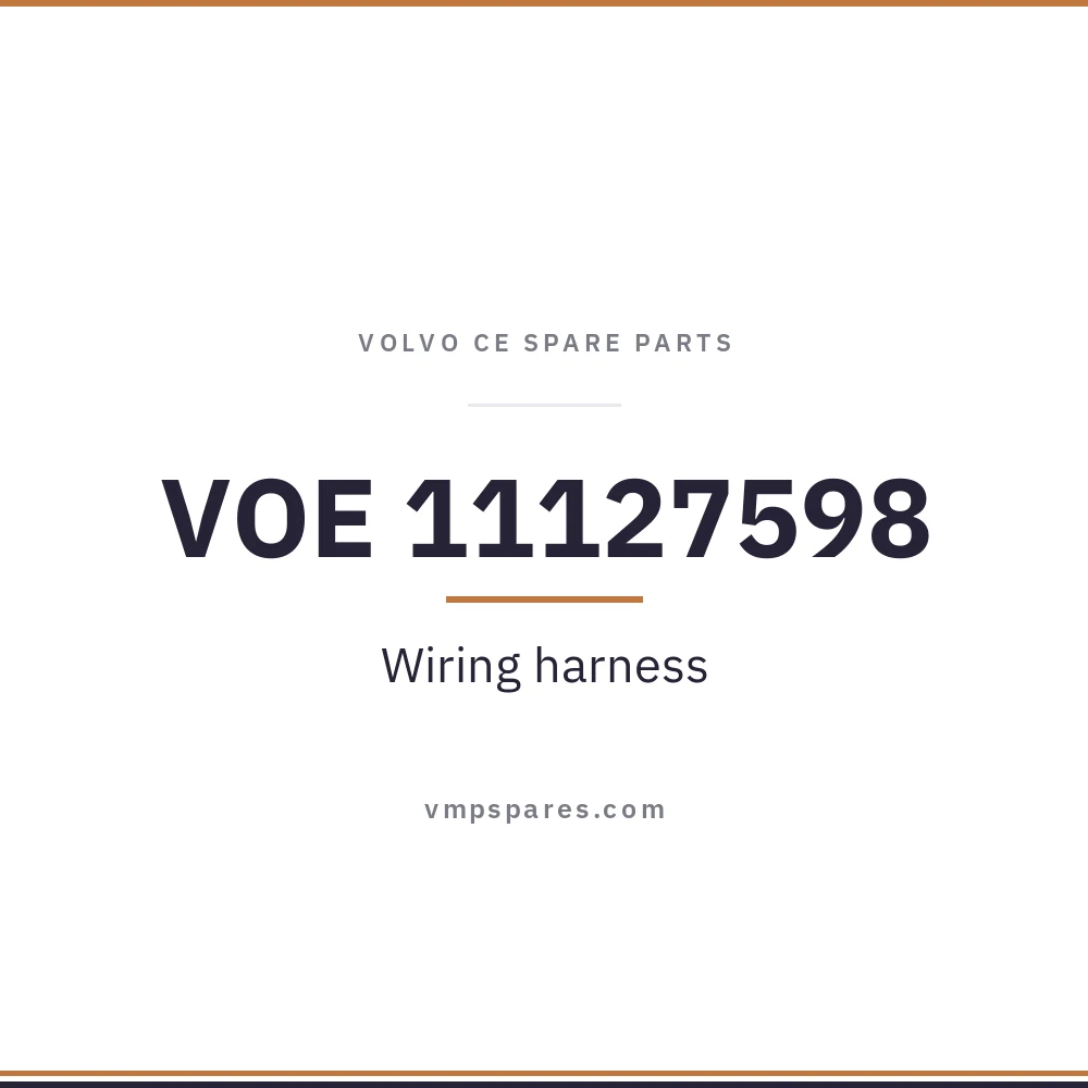 VOE 11127598 – Wiring harness