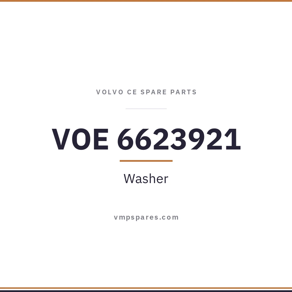 VOE 6623921 – Washer