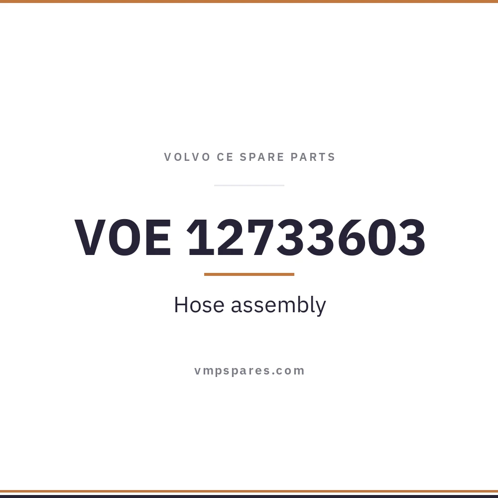 VOE 12733603 – Hose assembly