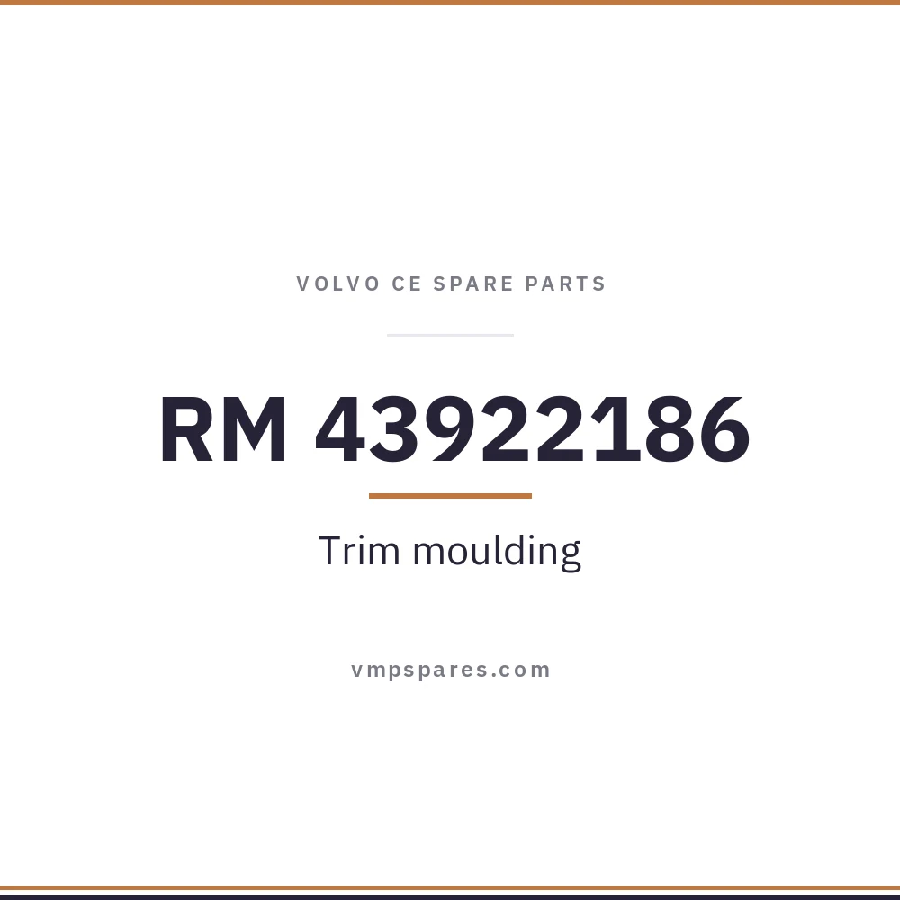 RM 43922186 – Trim moulding