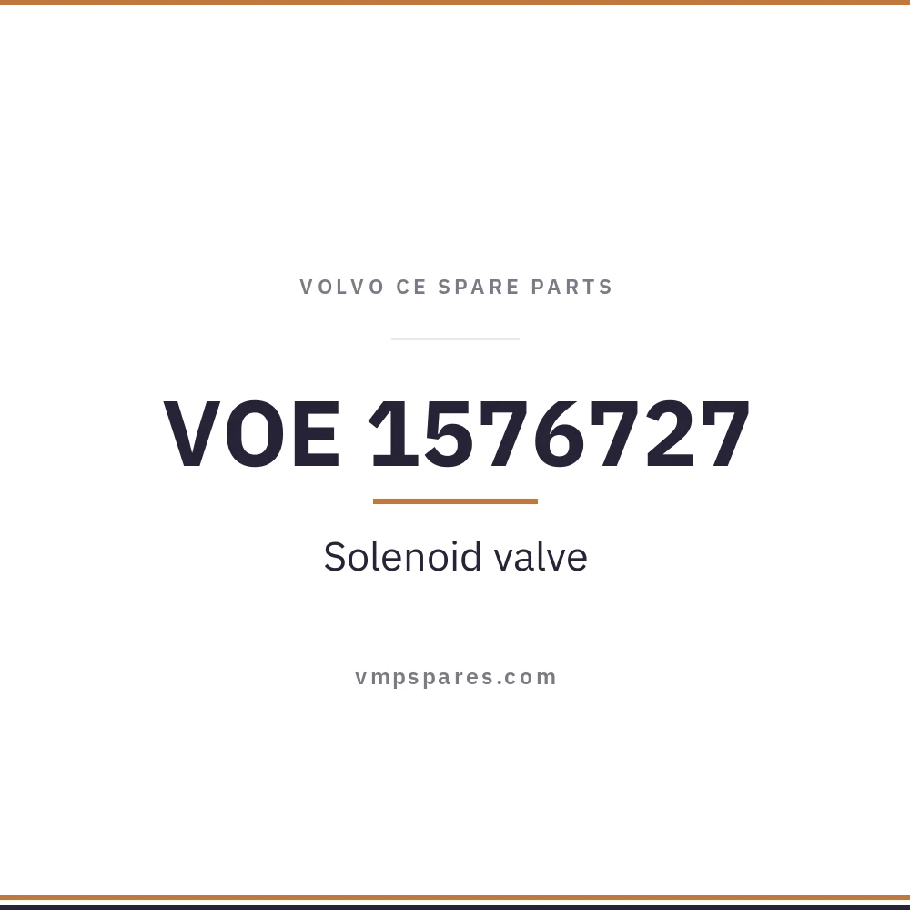 VOE 1576727 – Solenoid valve