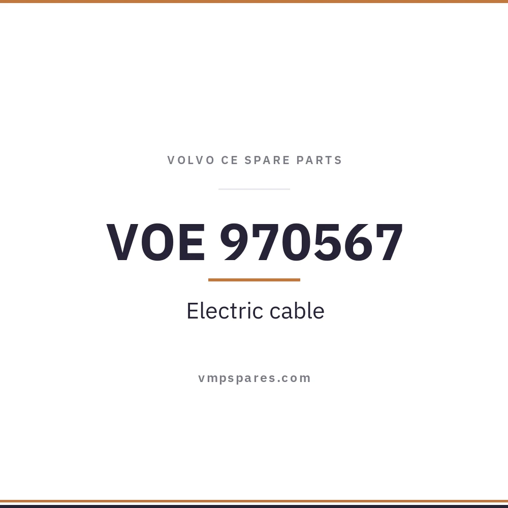 VOE 970567 – Electric cable
