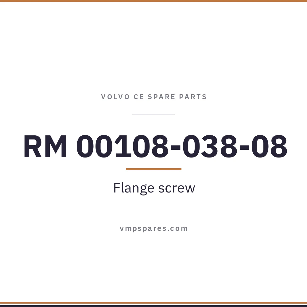 RM 00108-038-08 – Flange screw