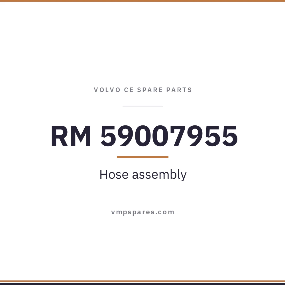 RM 59007955 – Hose assembly
