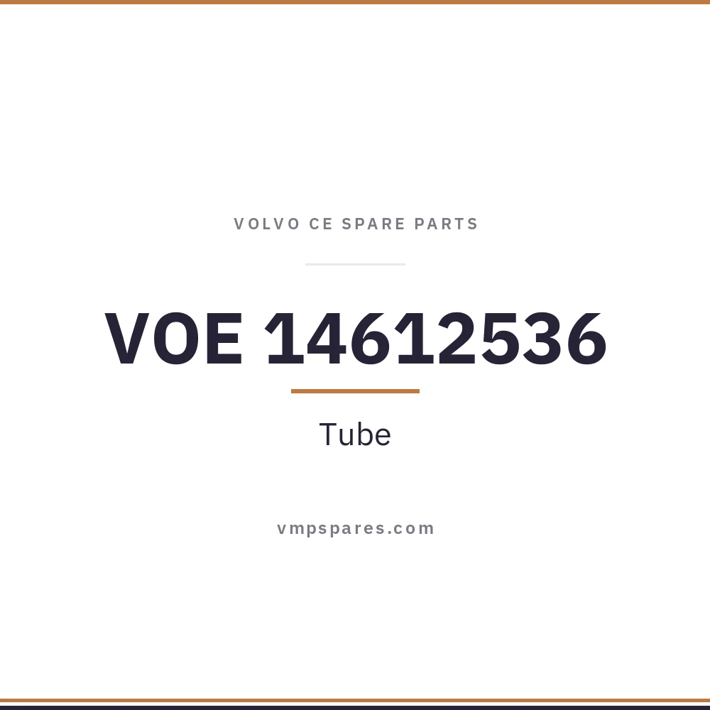 VOE 14612536 – Tube