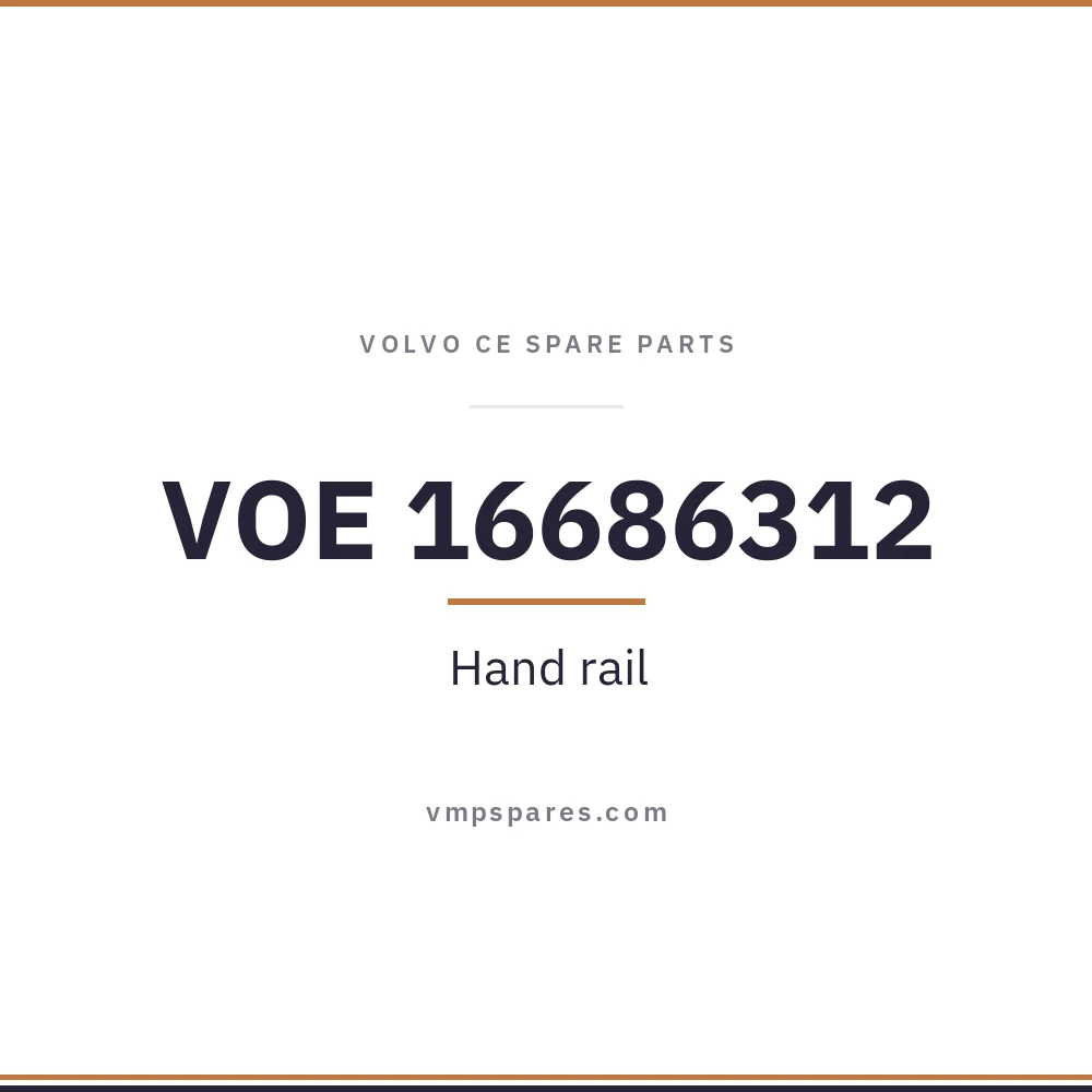 VOE 16686312 – Hand rail