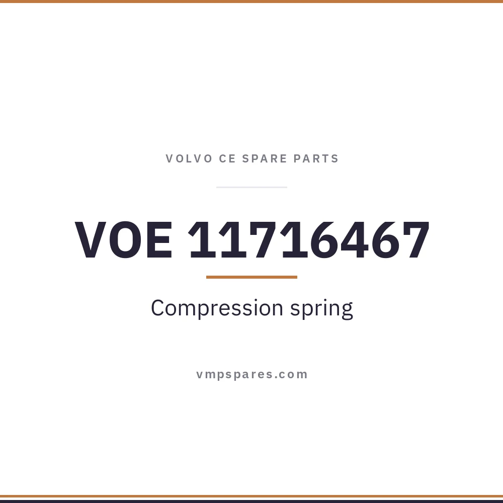 VOE 11716467 – Compression spring