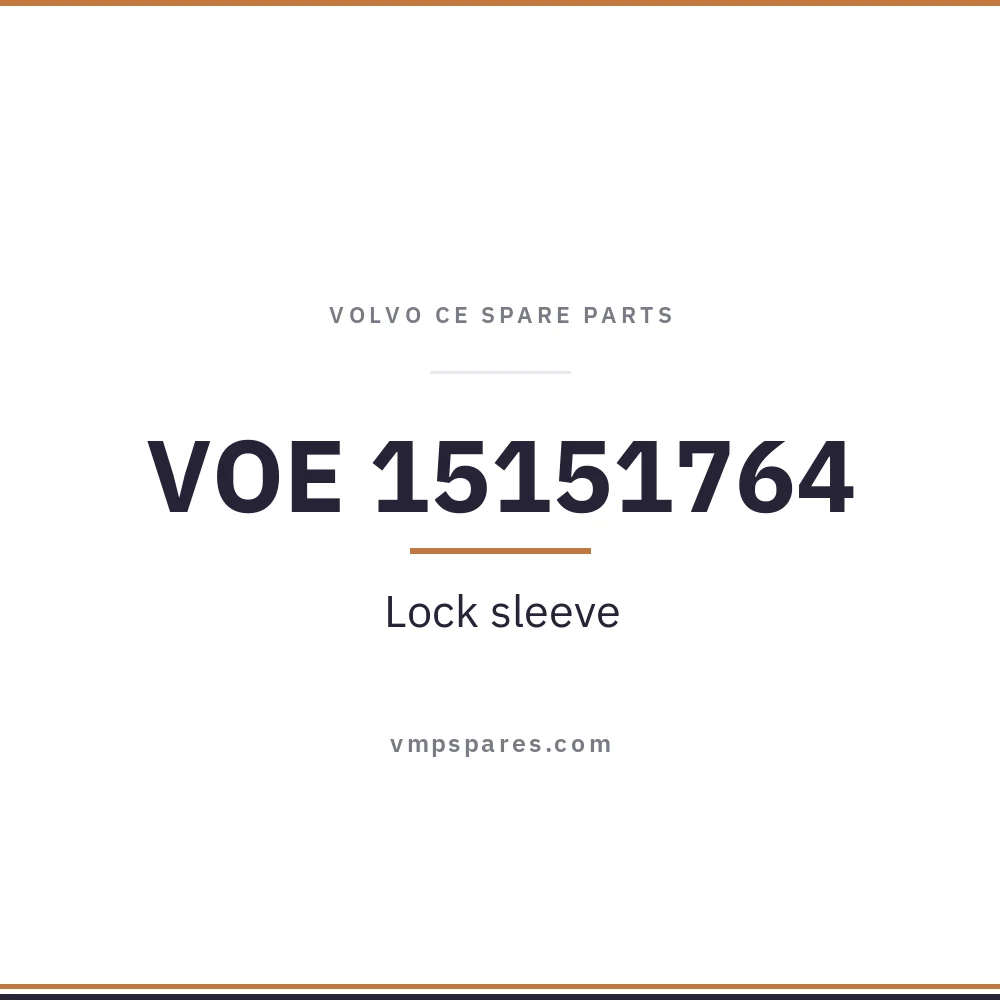 VOE 15151764 – Lock sleeve
