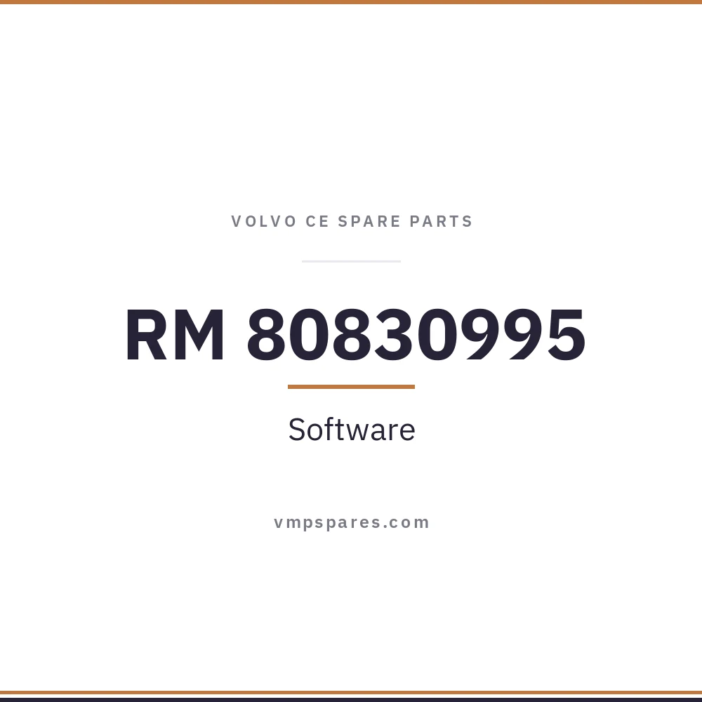 RM 80830995 – Software