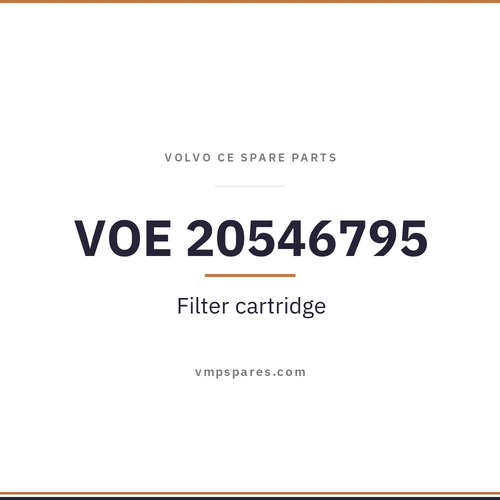 VOE 20546795 – Filter cartridge