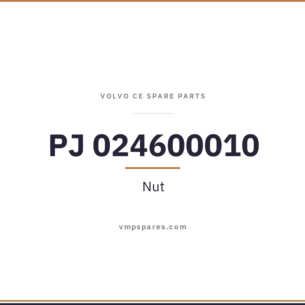 PJ 024600010 – Nut