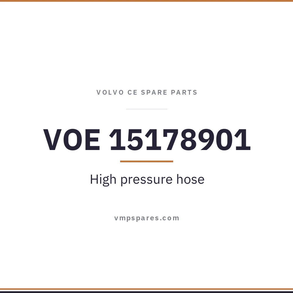 VOE 15178901 – High pressure hose