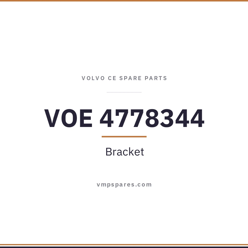 VOE 4778344 – Bracket
