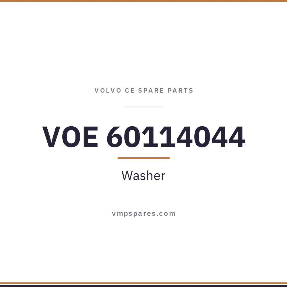 VOE 60114044 – Washer