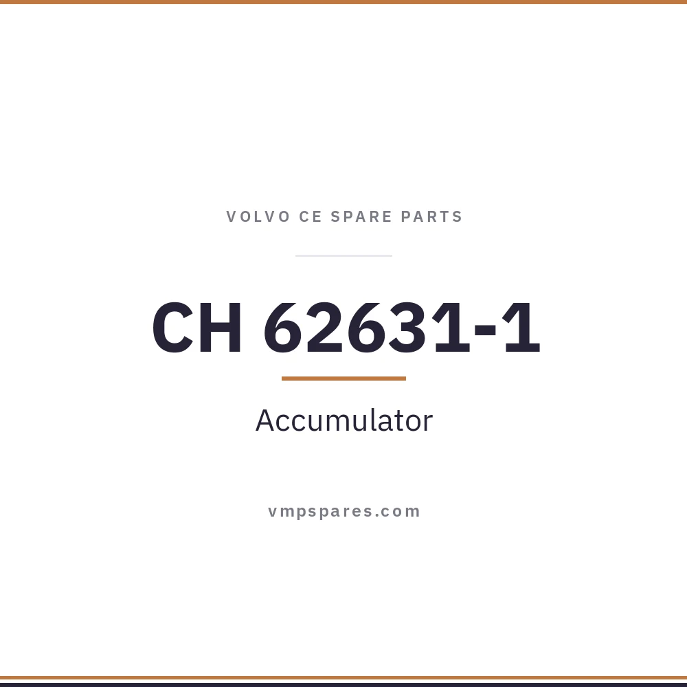 CH 62631-1 – Accumulator