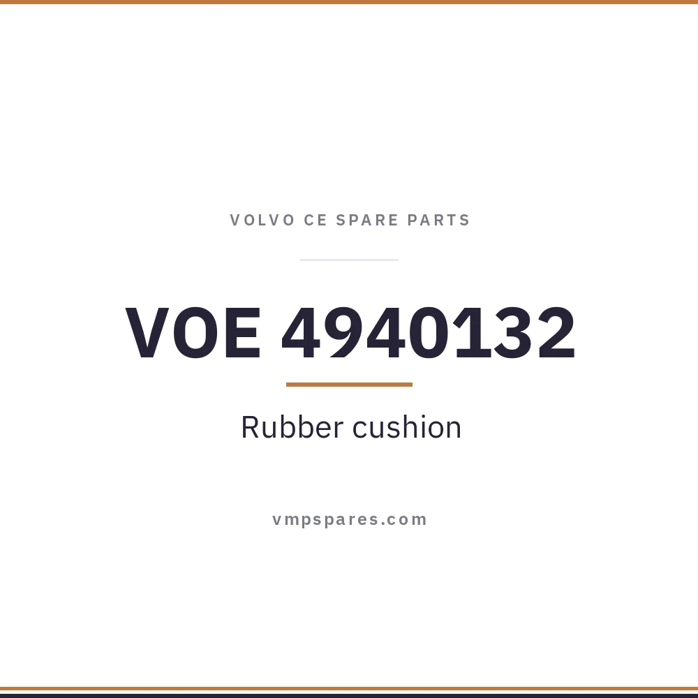 VOE 4940132 – Rubber cushion