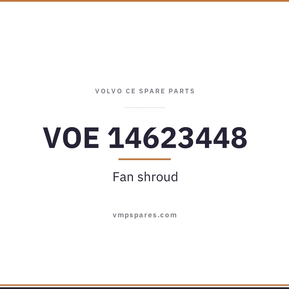 VOE 14623448 – Fan shroud