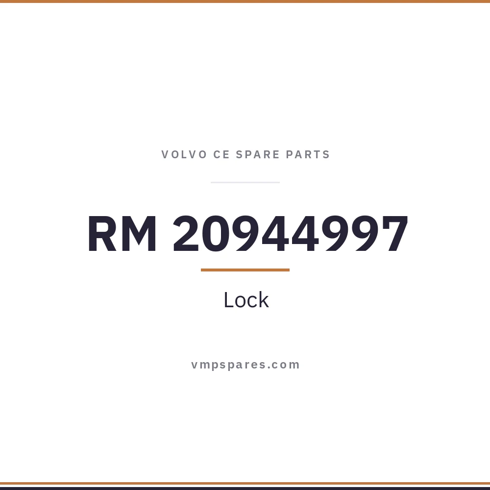 RM 20944997 – Lock