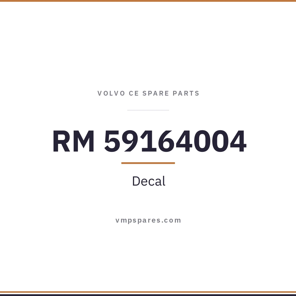RM 59164004 – Decal