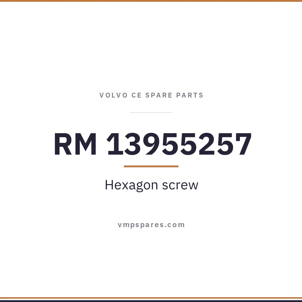 RM 13955257 – Hexagon screw