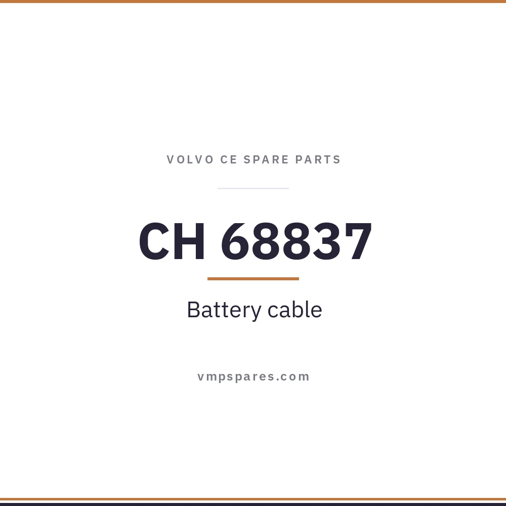 CH 68837 – Battery cable