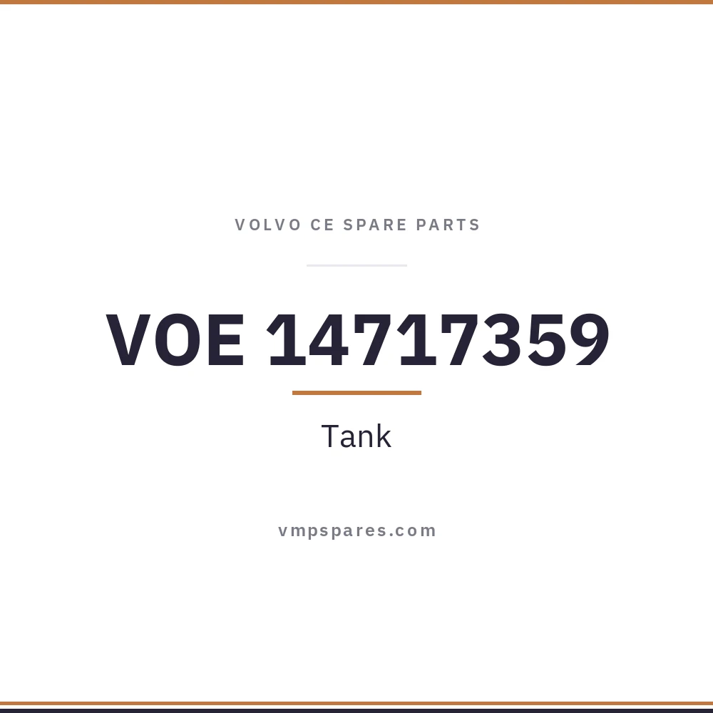 VOE 14717359 – Tank