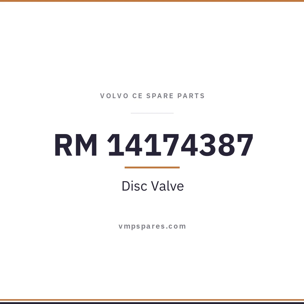 RM 14174387 – Disc Valve