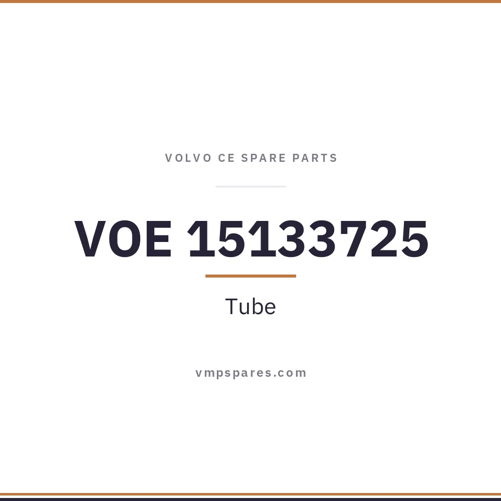 VOE 15133725 – Tube