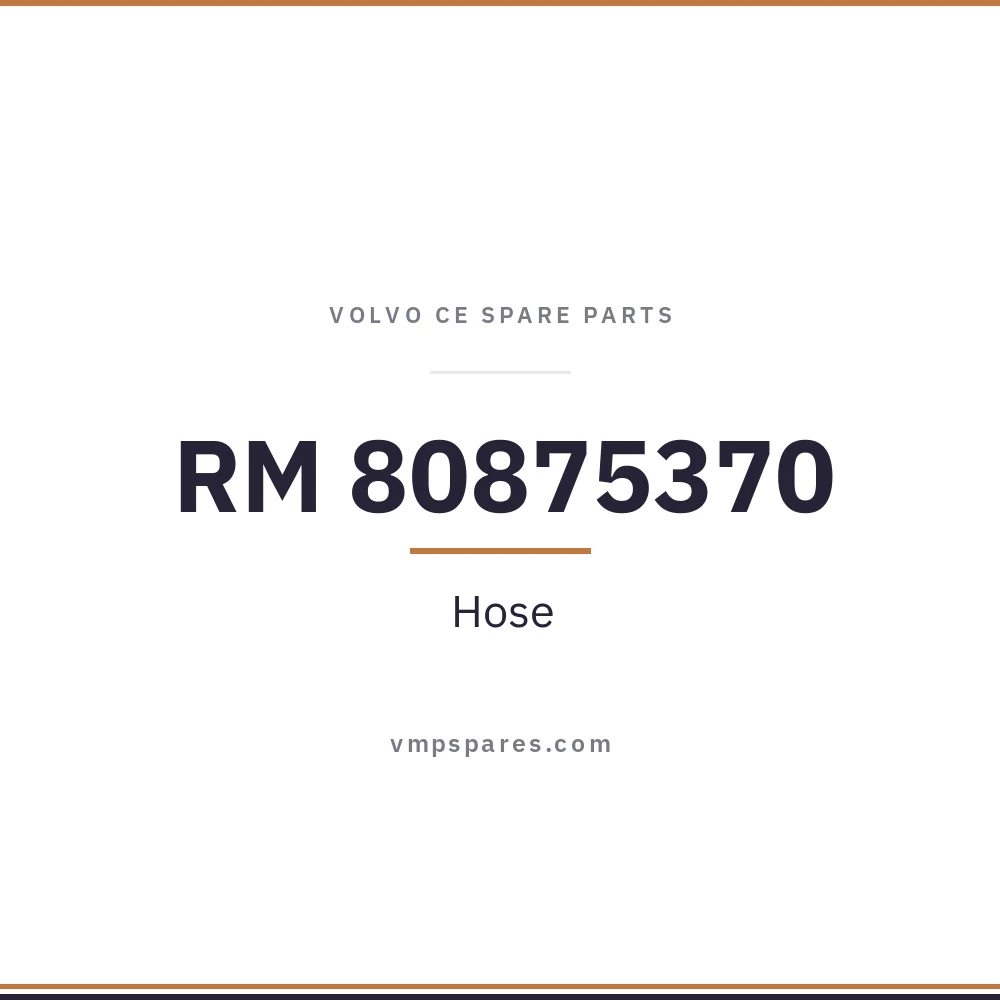RM 80875370 – Hose