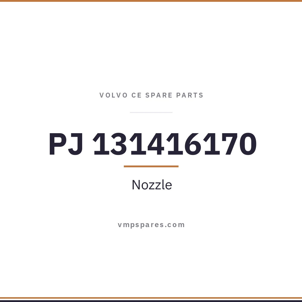 PJ 131416170 – Nozzle