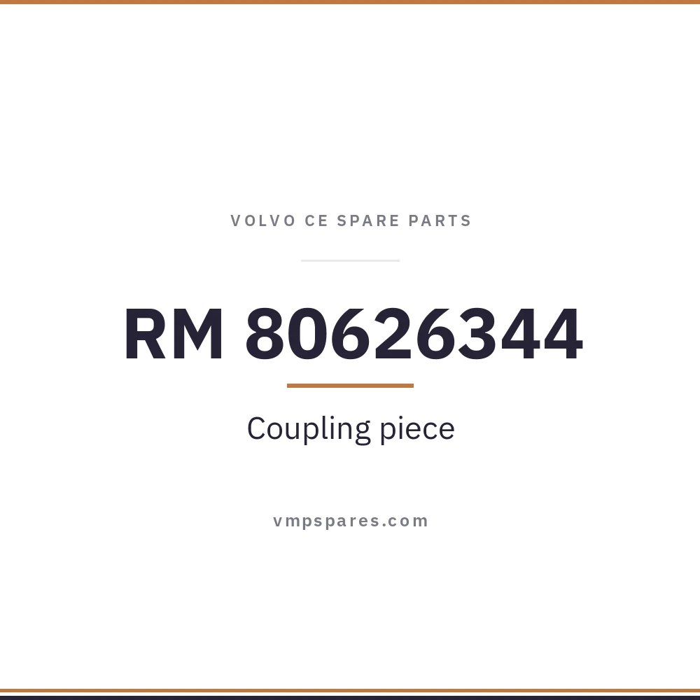 RM 80626344 – Coupling piece