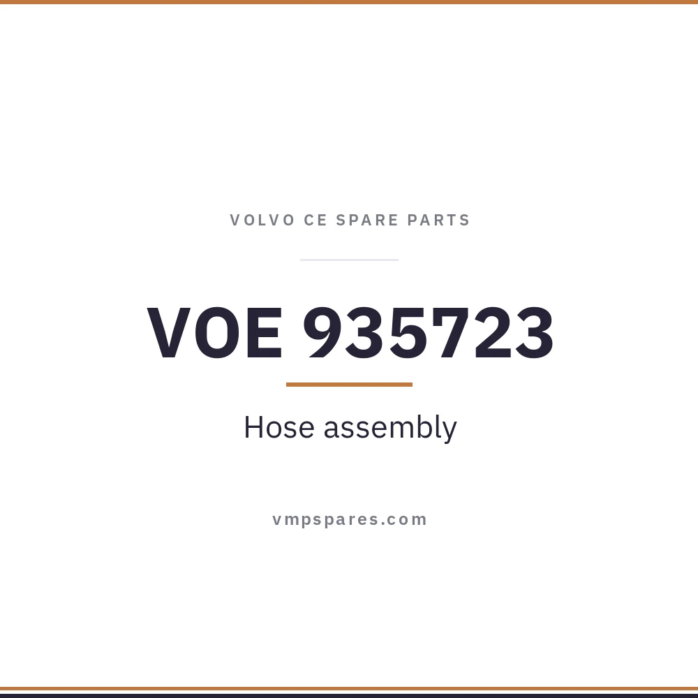 VOE 935723 – Hose assembly