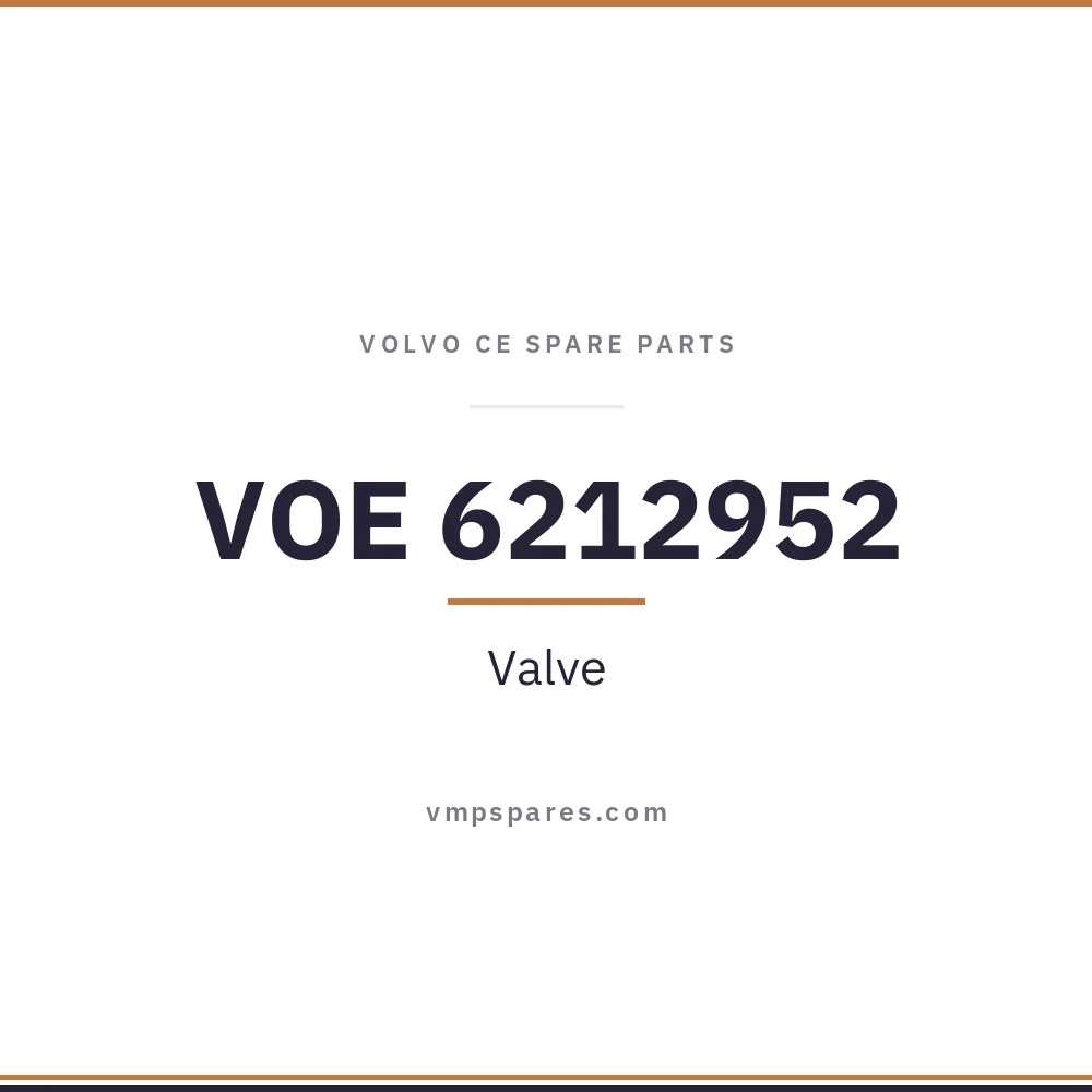 VOE 6212952 – Valve