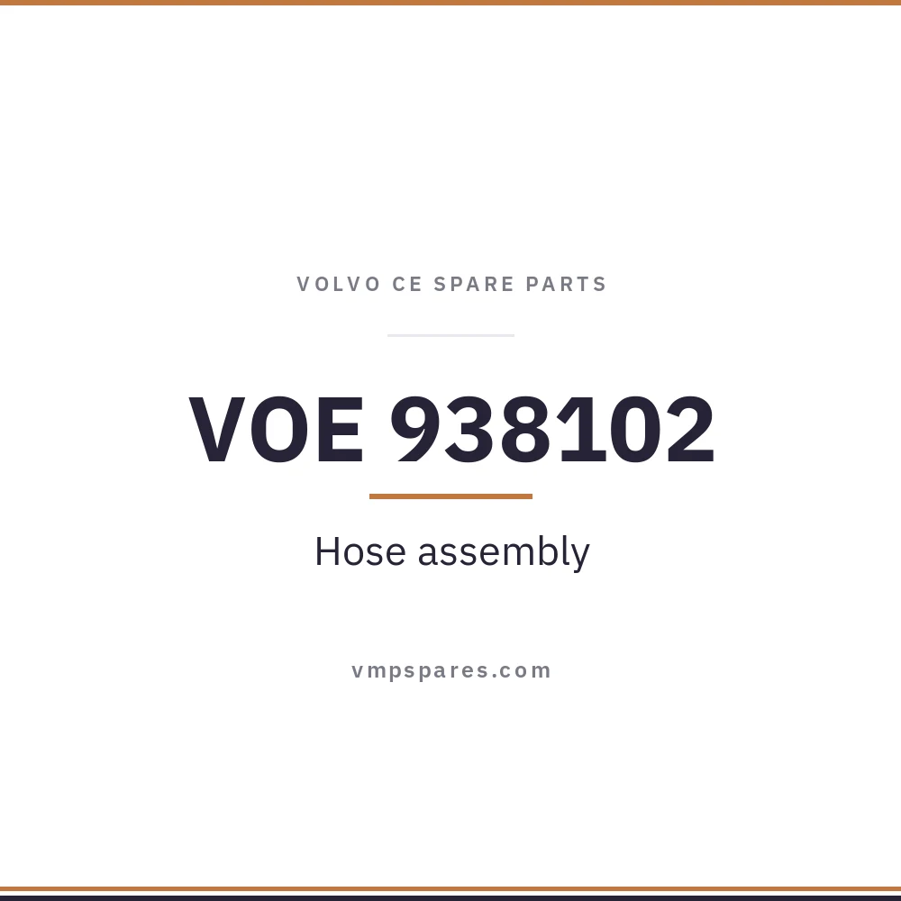 VOE 938102 – Hose assembly