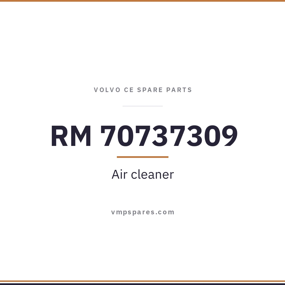 RM 70737309 – Air cleaner