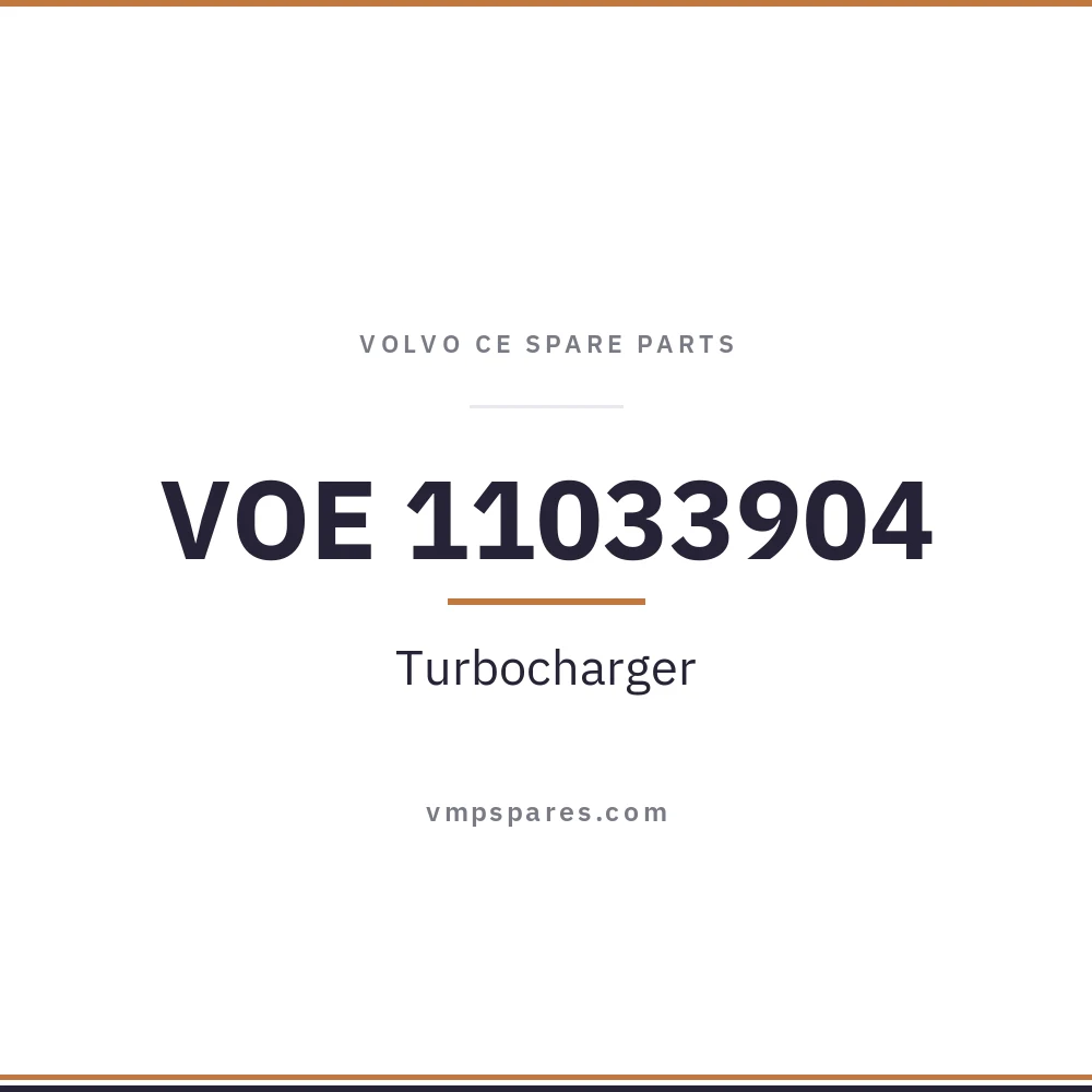 VOE 11033904 – Turbocharger