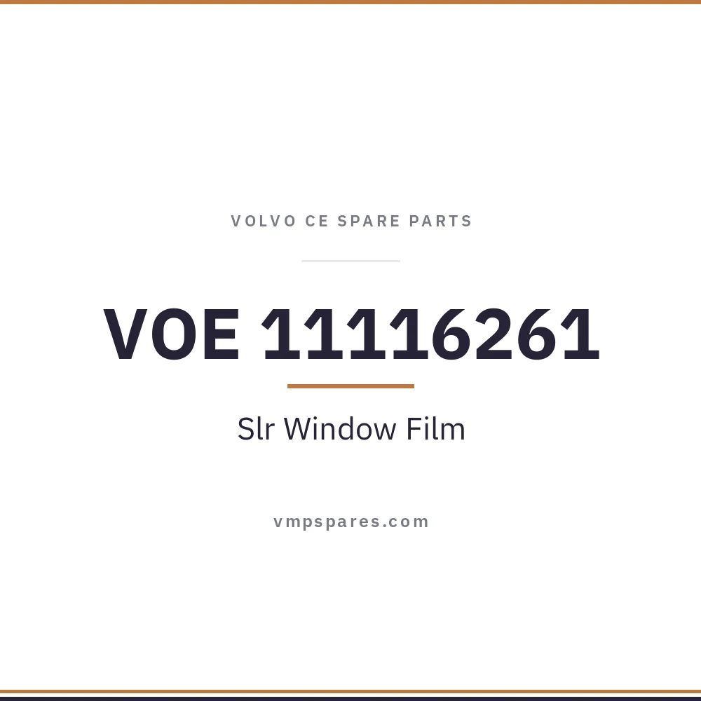 VOE 11116261 – Slr Window Film